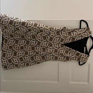 Alice + Olivia Embroidered Patty Dress